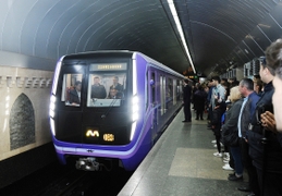 Ultra-Modern Trains Come On Track In Baku Metro