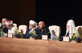Global Security Converges With Religion At Baku Forum