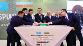 Azerbaijan, Kazakhstan Launch Fiber-Optic Cable Construction Along Caspian Sea