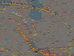 Tensions With Iran Lead To Increased Air Traffic Over Caspian Region
