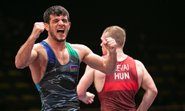 Azerbaijani Wrestler Tops European Championships in Rome