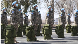 Kazakhstan’s Blue Helmets Leave for Lebanon to Join UN Peacekeeping Mission