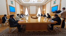 Turkmen, Afghan Officials Discuss Energy and Transport Projects
