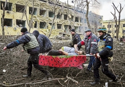 Ukraine Accuses Russia of Bombing Children’s Hospital Amid Rising Death Toll in Coastal City of Mariupol