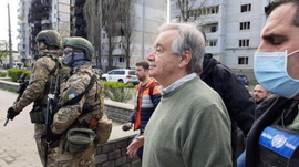 Russia Confirms Attack on Kyiv During UN Chief’s Visit