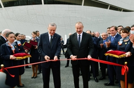 Azerbaijani, Turkish Presidents Inaugurate Zangilan International Airport in Liberated Azerbaijani Region