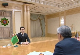 Turkmen President, US Official Discuss Strengthening Bilateral Ties