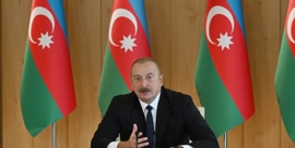 President Aliyev Says Azerbaijan Determined on Peace Process with Armenia