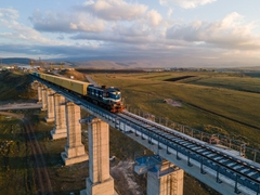Baku-Tbilisi-Kars Railway Expansion Completed, Boosting Cargo Volume to 5 Million Tons